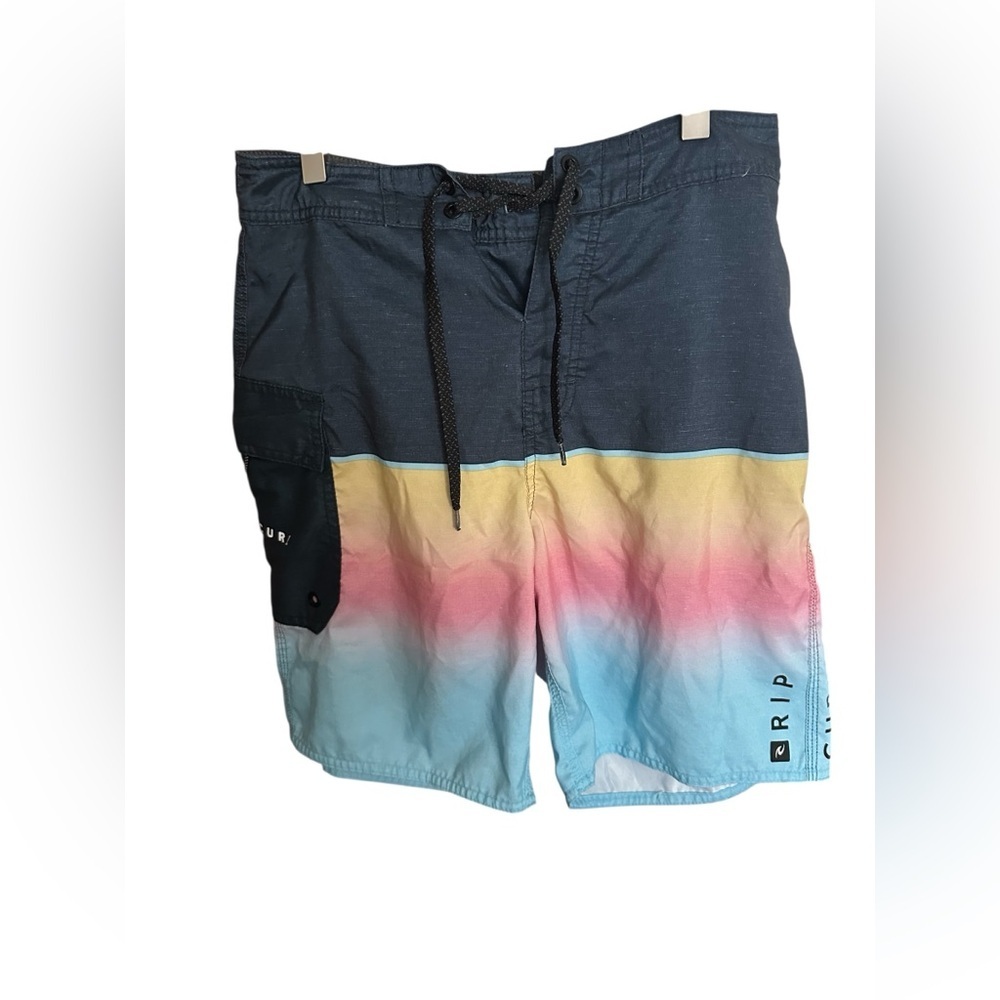Rip Curl Multicolor Gradient Swim Shorts